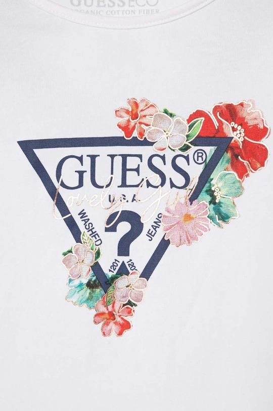 Κοριτσίστικα Παιδικό μακρυμάνικο Guess K3YI17.K6YW4.9BYX λευκό