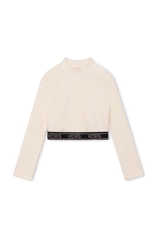 Michael Kors longsleeve dziecięcy beżowy