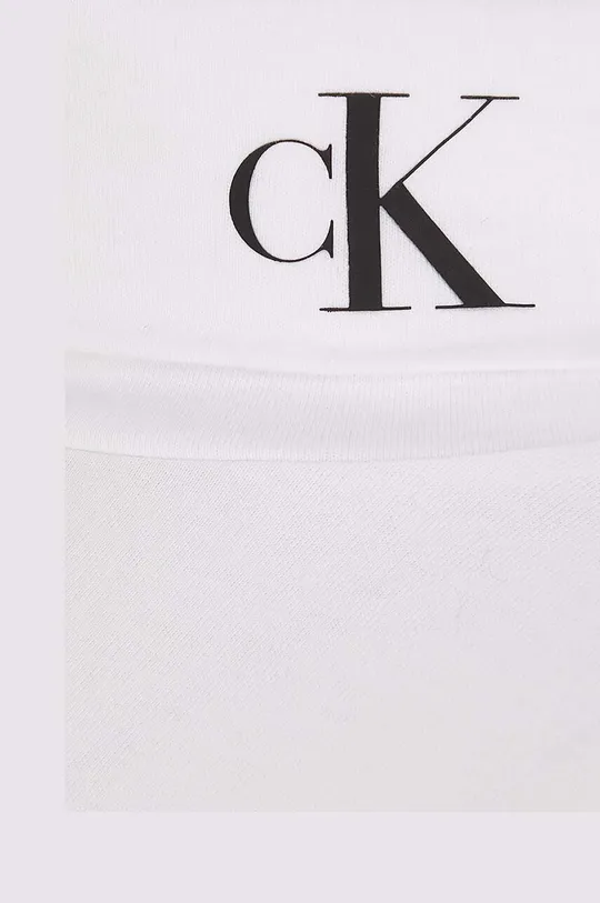 bijela Dječja majica dugih rukava Calvin Klein Jeans
