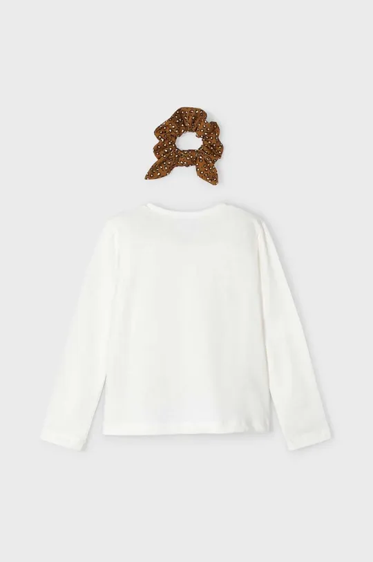 Detská bavlnená košeľa s dlhým rukávom Mayoral  100 % Bavlna