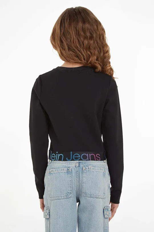 Detské tričko s dlhým rukávom Calvin Klein Jeans