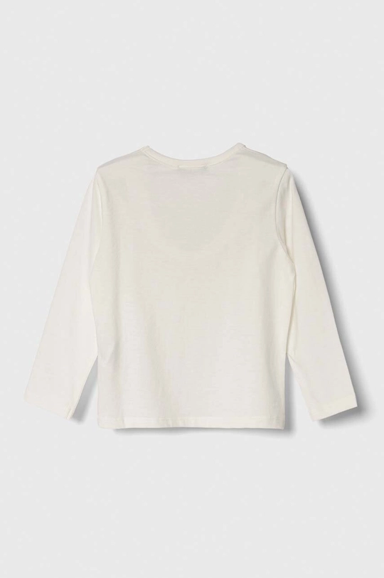 United Colors of Benetton longsleeve in cotone bambino/a bianco