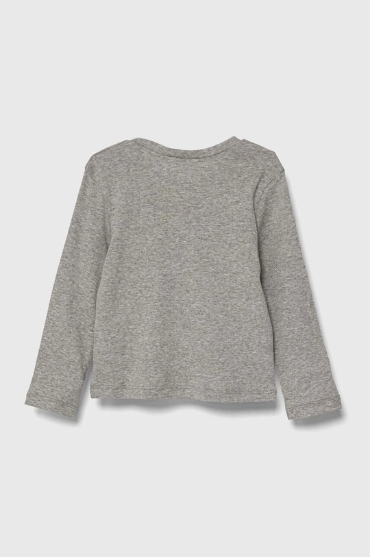 United Colors of Benetton longsleeve in cotone bambino/a grigio