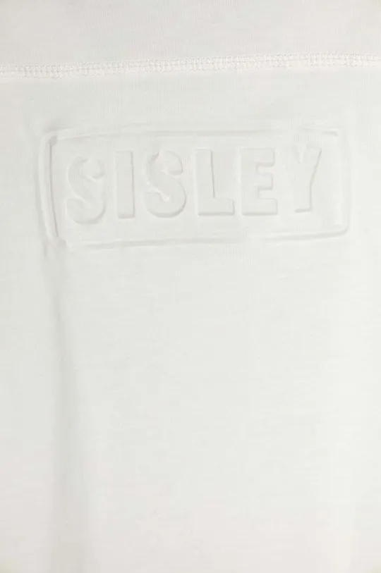 Otroška bombažna majica z dolgimi rokavi Sisley  100 % Bombaž