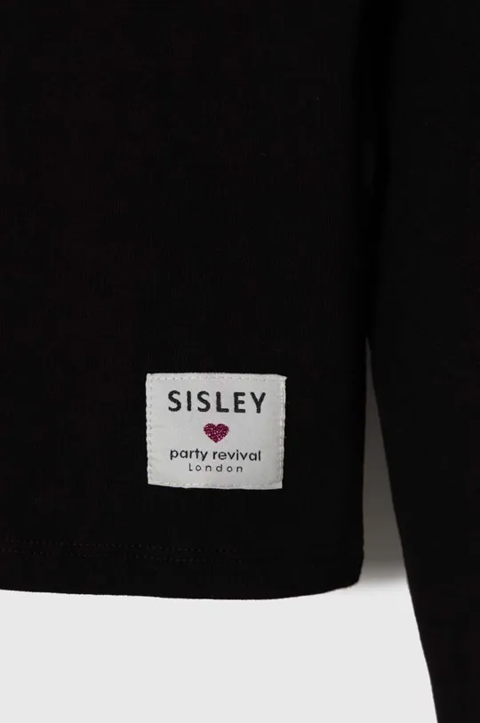 Detské tričko s dlhým rukávom Sisley  95 % Bavlna, 5 % Elastan