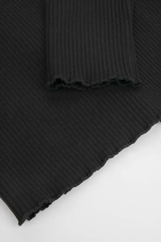 čierna Detské tričko s dlhým rukávom Coccodrillo