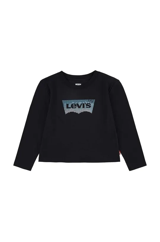 μαύρο Παιδικό μακρυμάνικο Levi's Για κορίτσια