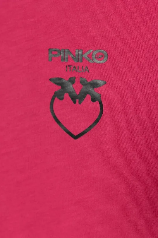 Otroška bombažna majica z dolgimi rokavi Pinko Up  100 % Bombaž