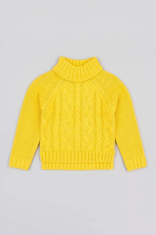 rumena Otroški pulover zippy Dekliški