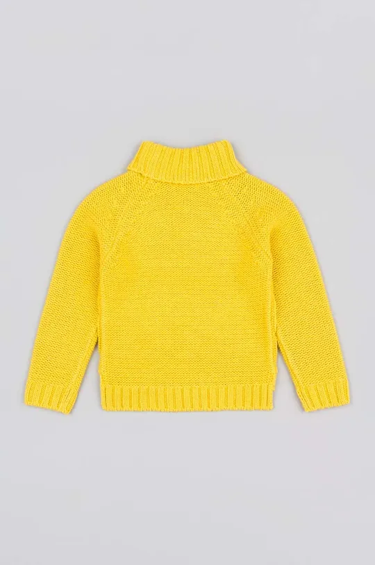 Detský sveter zippy žltá