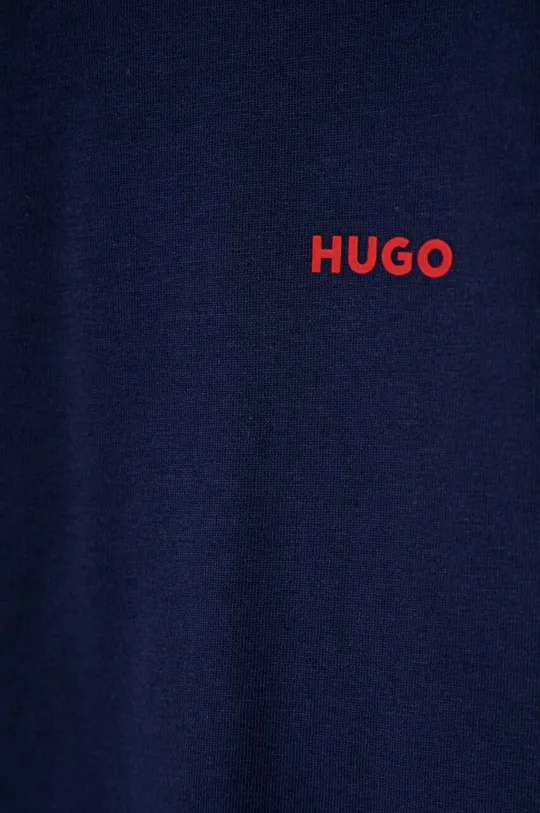 Dječja pamučna majica dugih rukava HUGO 100% Pamuk