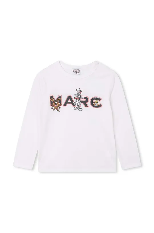 λευκό Παιδικό βαμβακερό μακρυμάνικο Marc Jacobs Παιδικά