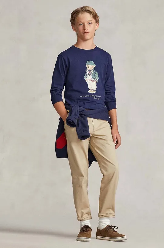 Παιδικό βαμβακερό μακρυμάνικο Polo Ralph Lauren Παιδικά