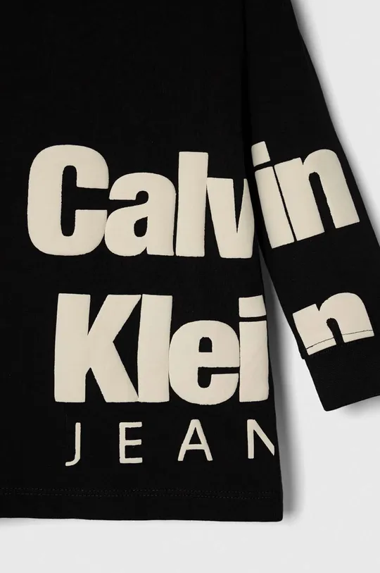 Παιδικό βαμβακερό μακρυμάνικο Calvin Klein Jeans 100% Βαμβάκι