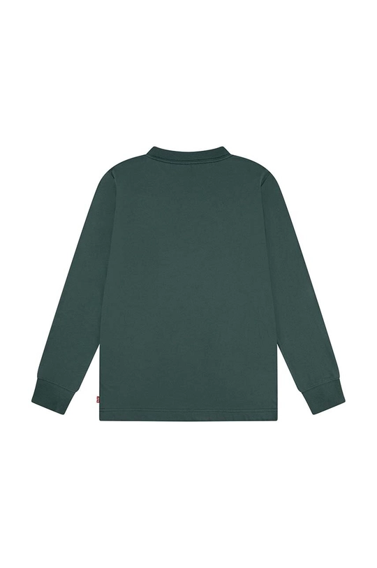 Levi's maglietta a maniche lunghe per bambini 8EC706 verde AW24