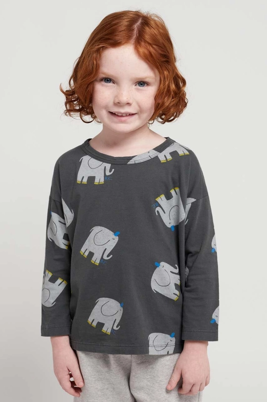 grigio Bobo Choses longsleeve in cotone bambino/a Bambini