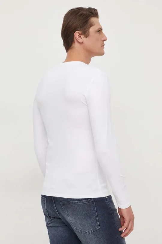 Tričko s dlhým rukávom Guess 50 % Organická bavlna, 45 % Bavlna, 5 % Elastan