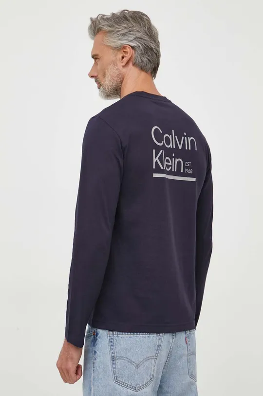 Calvin Klein longsleeve granatowy