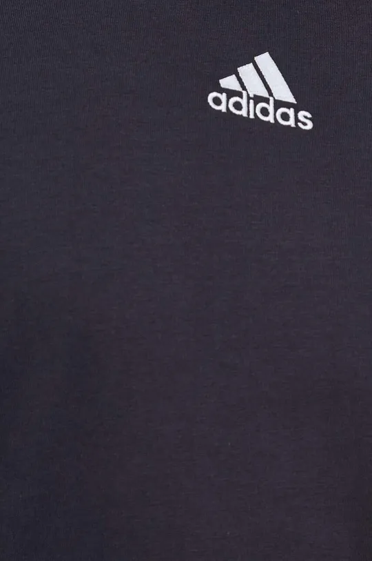 Bombažna majica z dolgimi rokavi adidas Moški