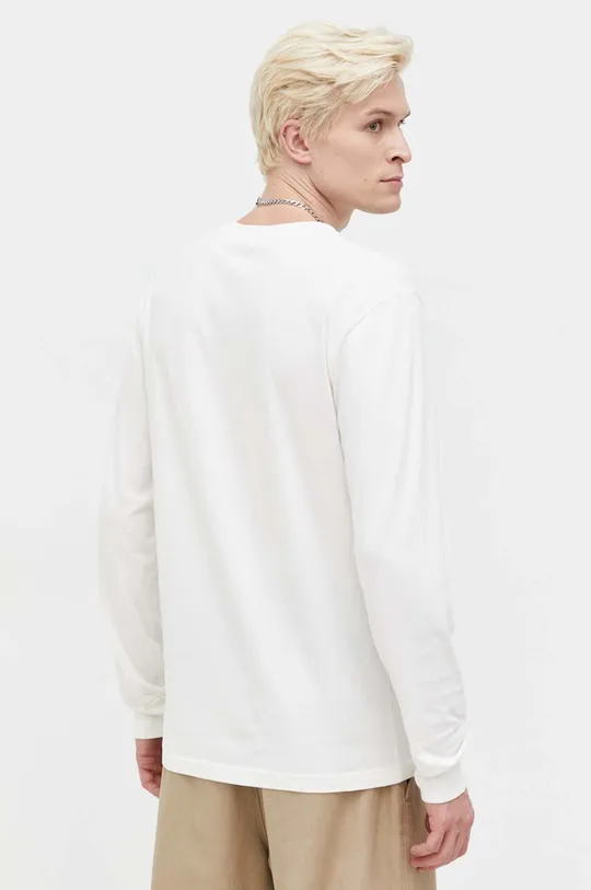 Βαμβακερή μπλούζα με μακριά μανίκια Hollister Co. 100% Βαμβάκι