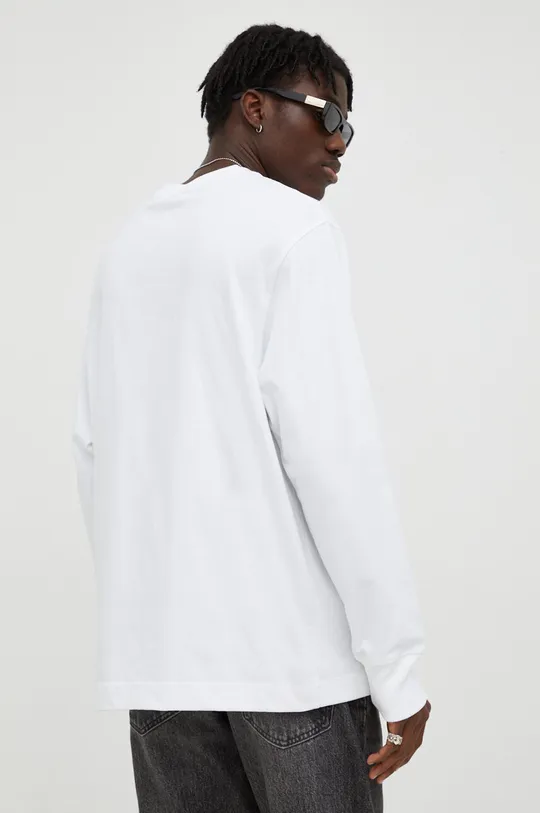 Bavlnené tričko s dlhým rukávom G-Star Raw 100 % Organická bavlna