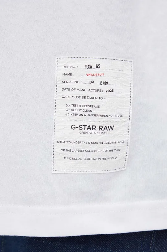 Pamučna majica dugih rukava G-Star Raw 100% Organski pamuk