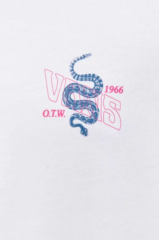 Bavlnené tričko s dlhým rukávom Vans