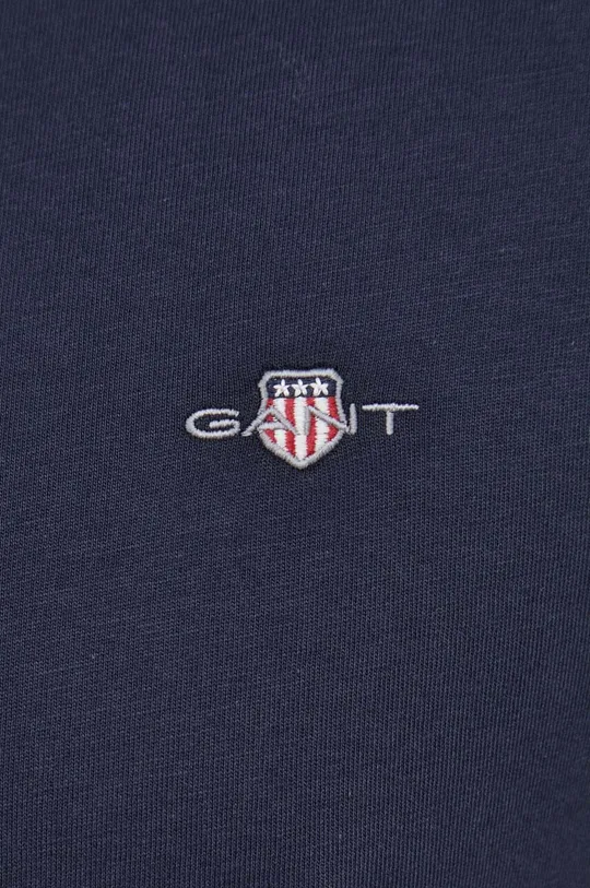 Βαμβακερή μπλούζα με μακριά μανίκια Gant Ανδρικά