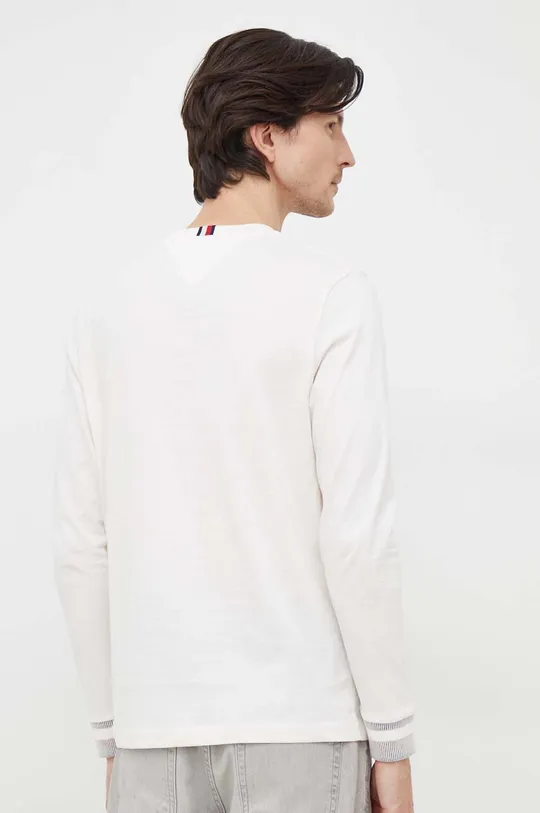 Bavlnené tričko s dlhým rukávom Tommy Hilfiger 100 % Bavlna