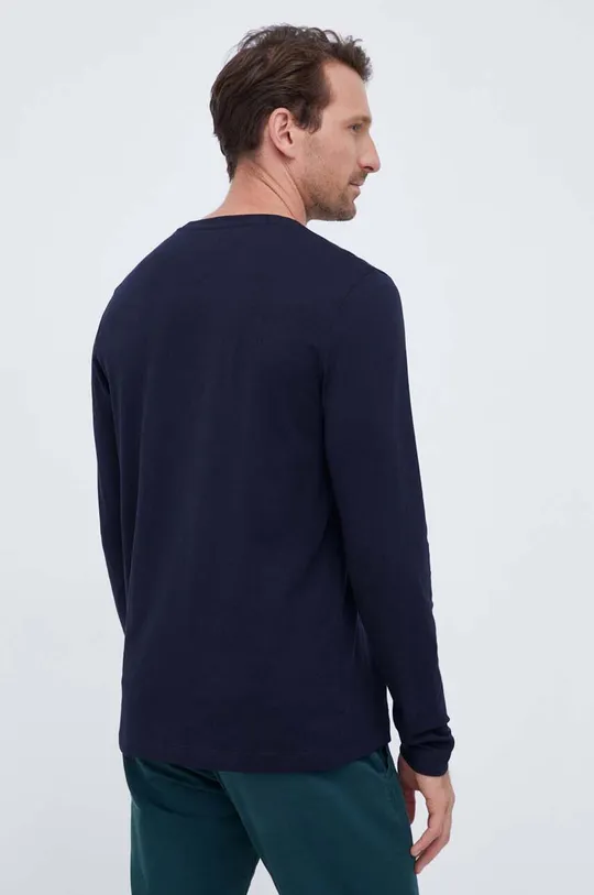 Βαμβακερή μπλούζα με μακριά μανίκια Tommy Hilfiger 100% Βαμβάκι