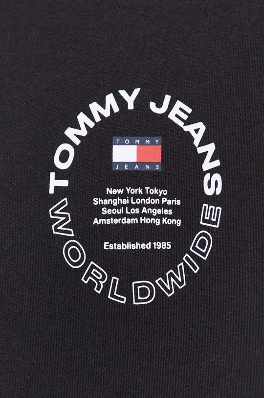 Βαμβακερή μπλούζα με μακριά μανίκια Tommy Jeans Ανδρικά