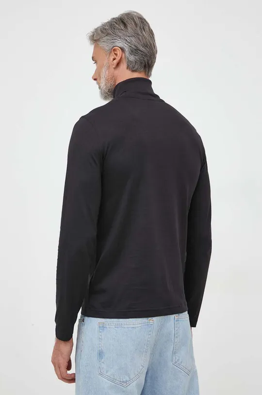 Βαμβακερή μπλούζα με μακριά μανίκια Calvin Klein 100% Βαμβάκι