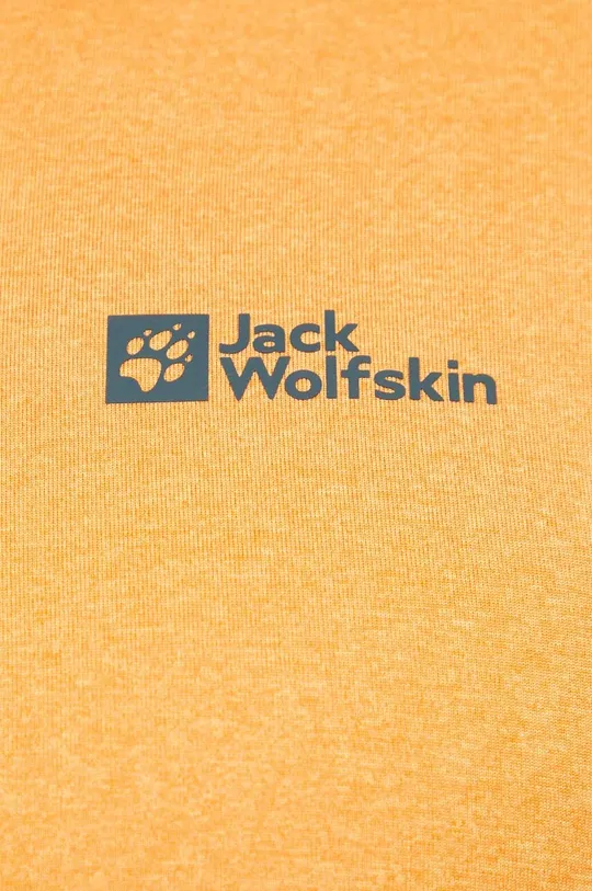 pomarańczowy Jack Wolfskin longsleeve sportowy Sky Thermal