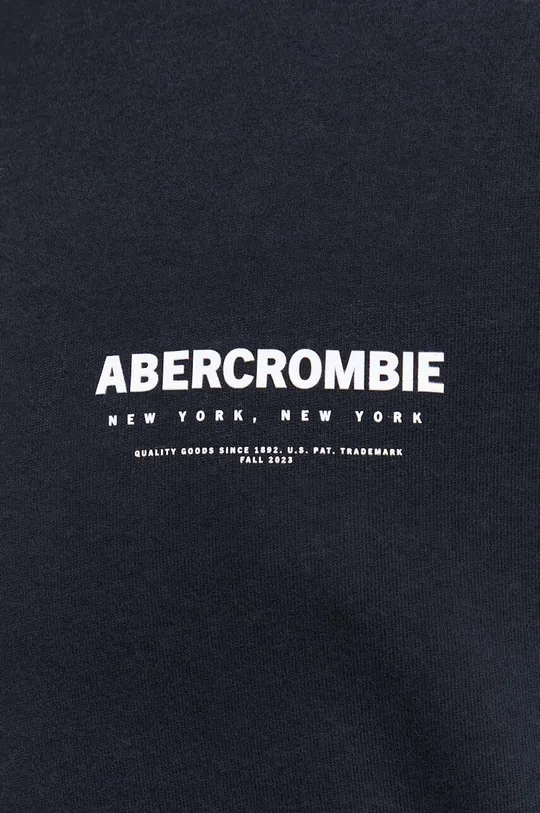 Bavlnené tričko s dlhým rukávom Abercrombie & Fitch