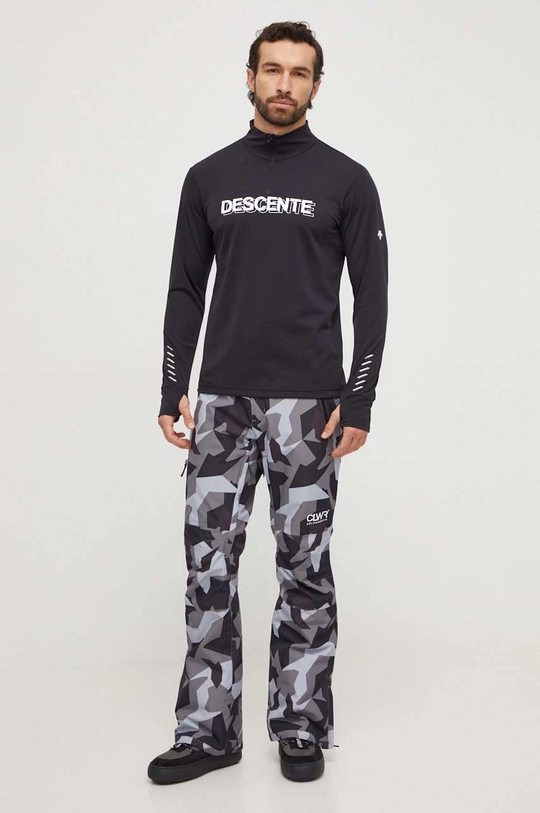 Descente longsleeve funkcyjny Archer czarny