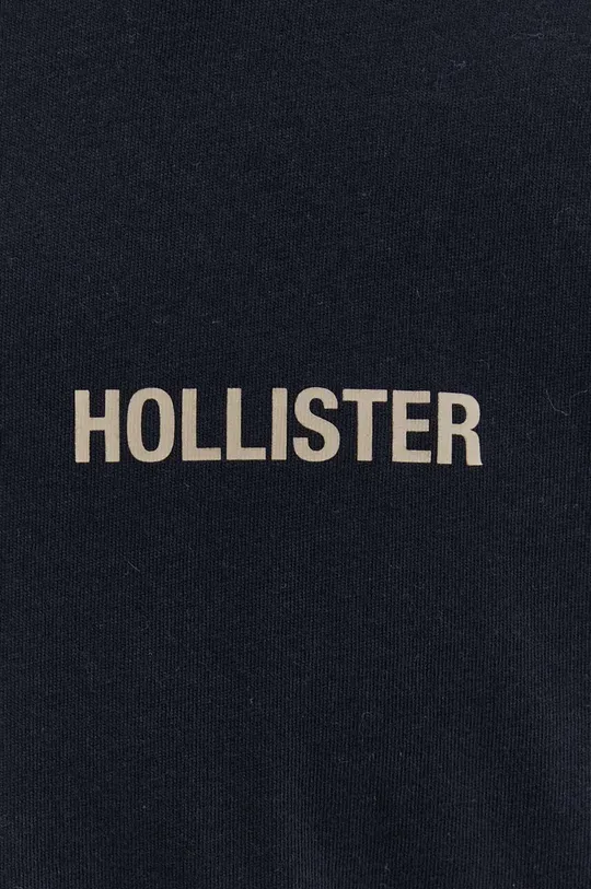 Pamučna majica dugih rukava Hollister Co. Muški
