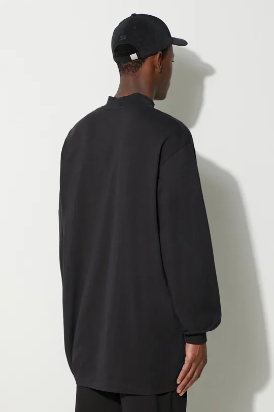 čierna Bavlnené tričko s dlhým rukávom Y-3