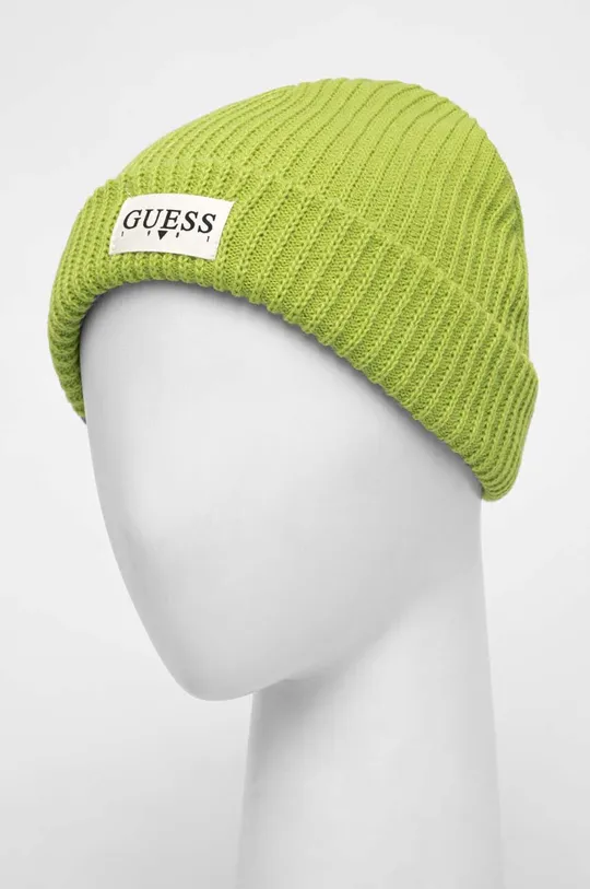 Дитяча шапка Guess зелений