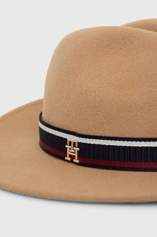 Vlnený klobúk Tommy Hilfiger  100 % Vlna