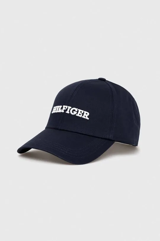 σκούρο μπλε Βαμβακερό καπέλο του μπέιζμπολ Tommy Hilfiger Γυναικεία