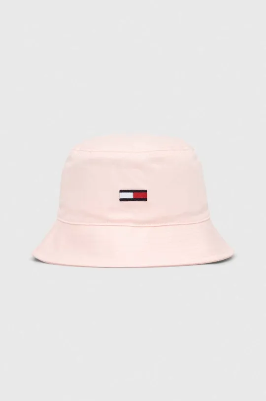 ροζ Βαμβακερό καπέλο Tommy Jeans Γυναικεία