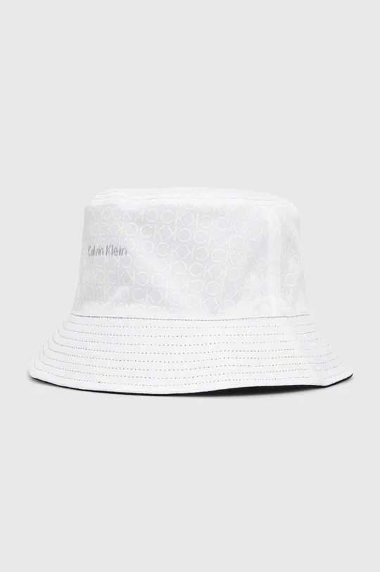 Calvin Klein cappello in cotone reversibile nero