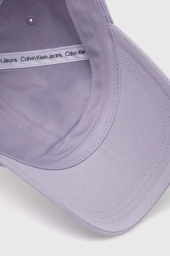 Βαμβακερό καπέλο του μπέιζμπολ Calvin Klein Jeans Γυναικεία