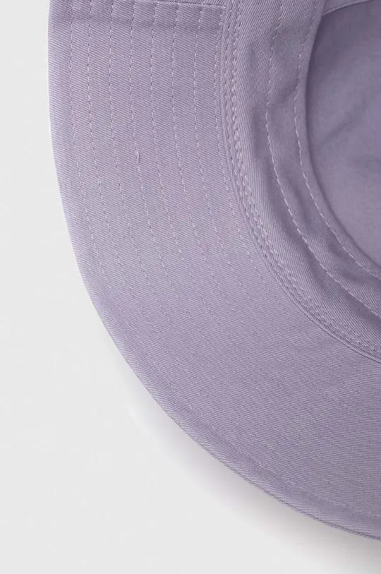 fioletowy Calvin Klein Jeans kapelusz bawełniany