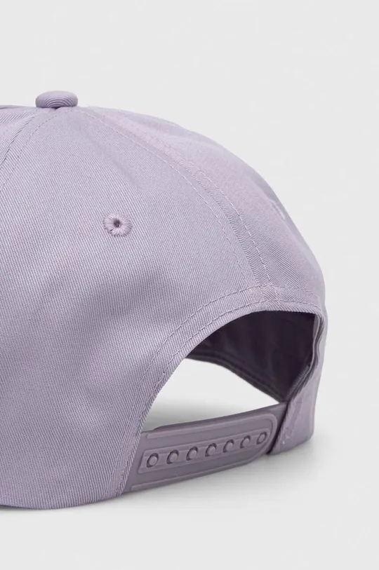 Bombažna bejzbolska kapa Calvin Klein Jeans vijolična