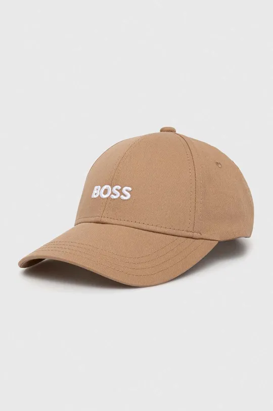 μπεζ Βαμβακερό καπέλο του μπέιζμπολ BOSS Γυναικεία