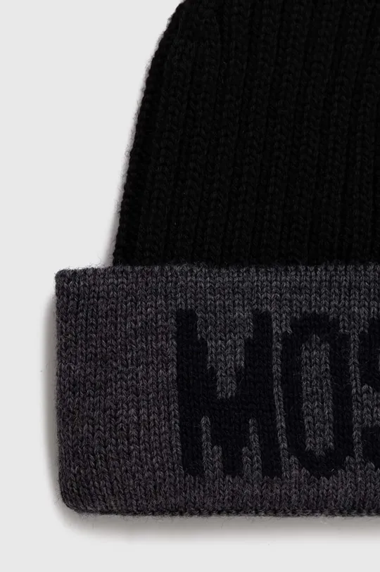 Moschino berretto in lana nero