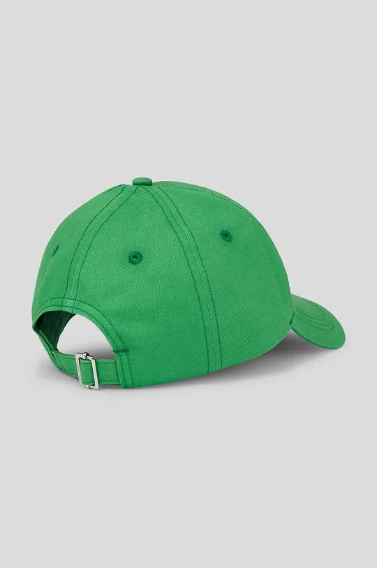 zöld Karl Lagerfeld pamut baseball sapka