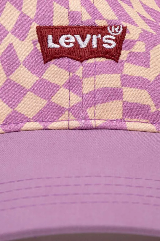 Kapa s šiltom Levi's vijolična