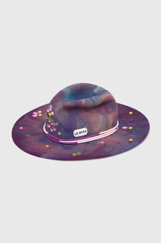 фиолетовой Шерстяная шляпа LE SH KA headwear Palm Springs Женский